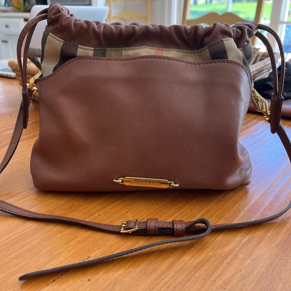 BURBERRY Handbags - BURBERRY  POUCH BAG with dust bag